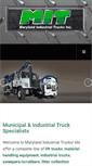 Mobile Screenshot of mdindustrialtrucks.com